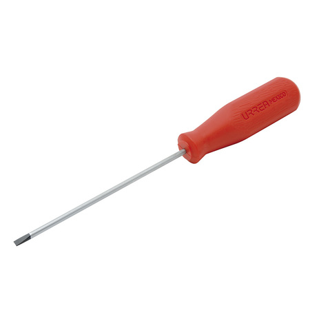 URREA Screwdriver, Cab 1/8X2-1/2 Red 9622R